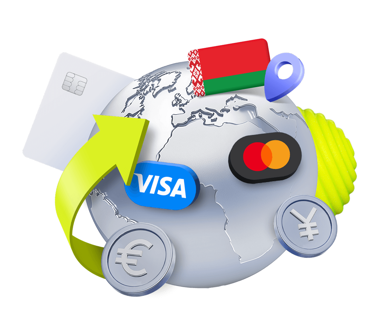 Иностранные карты